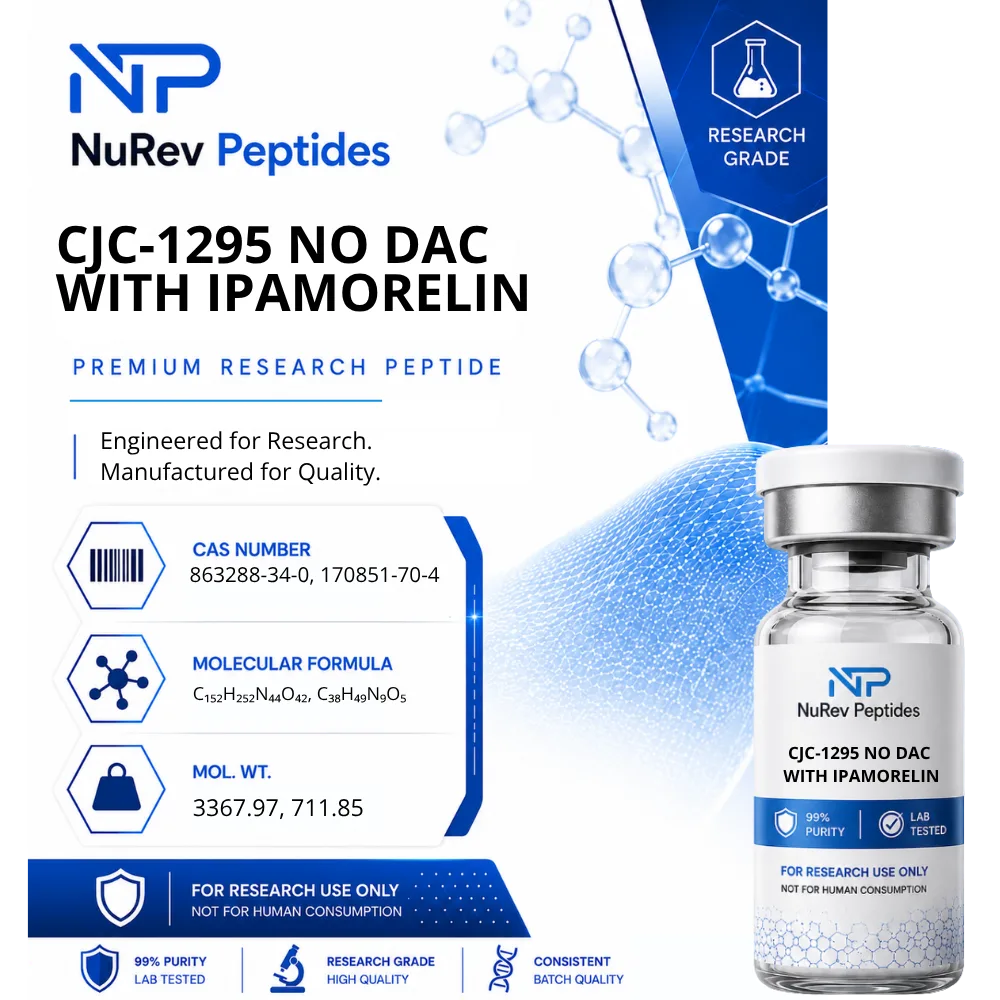 CJC-1295 without DAC 5mg + Ipamorelin 5mg blend