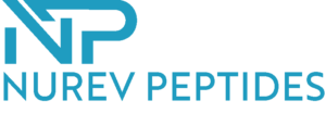 NuRev Peptides Logo illustration
