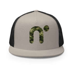 NuRev Performance Trucker Hat | Premium Flat Bill Snapback Cap